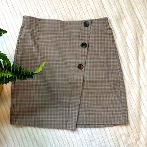 Plaid Mini Skirt